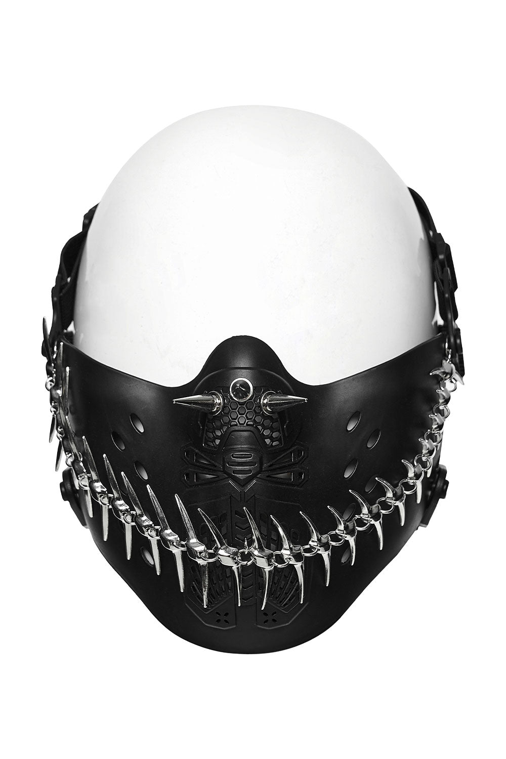 punk spiked jaw mask for men and women