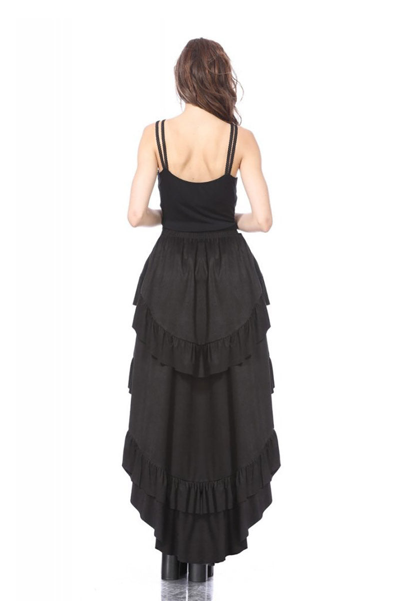 Deathwitch Layered Maxi Skirt