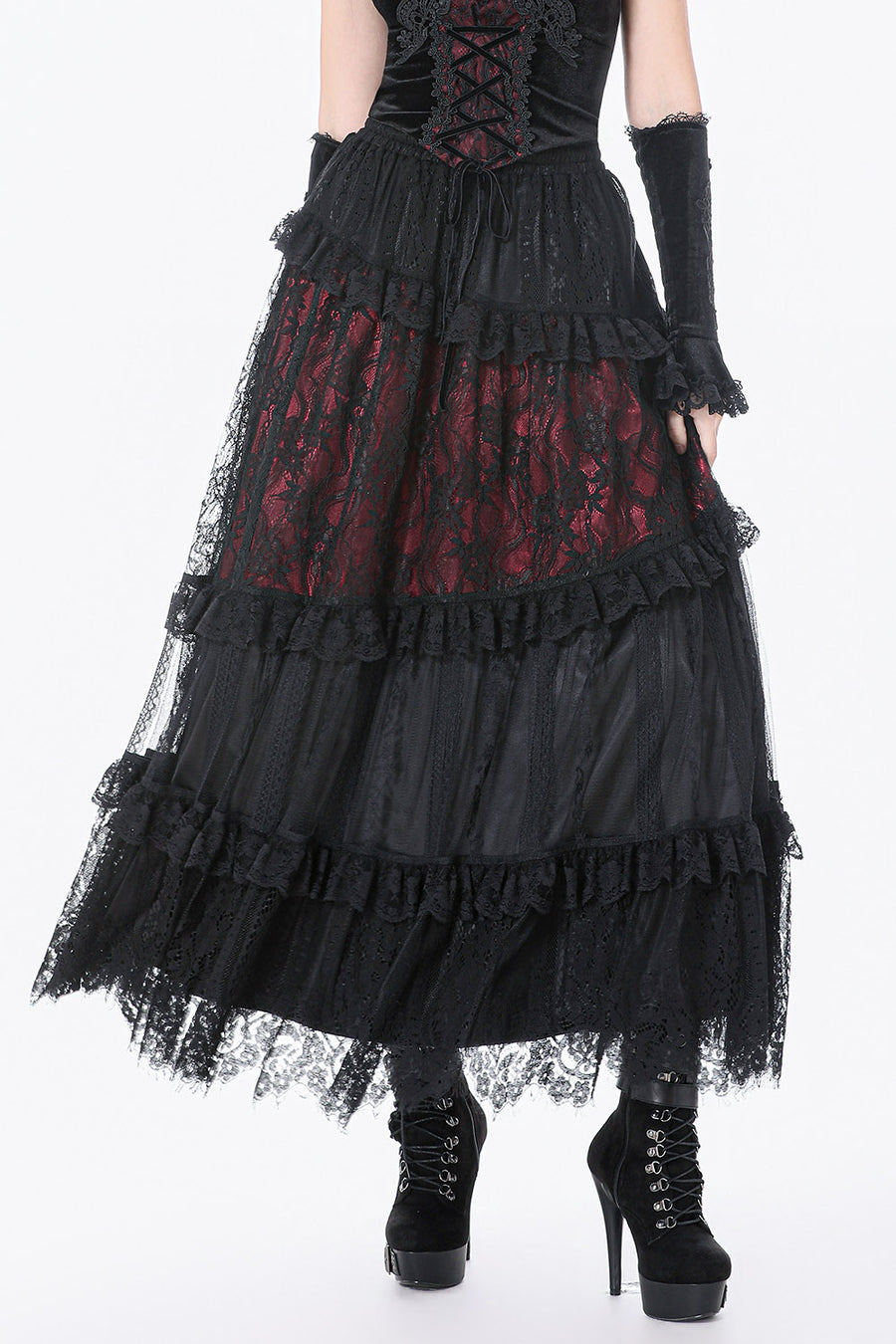 womens patchwork skirt