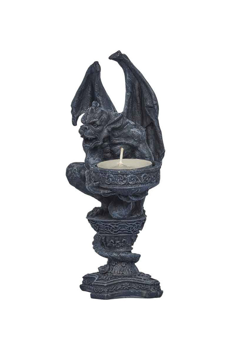 gothic cathedral candle holder