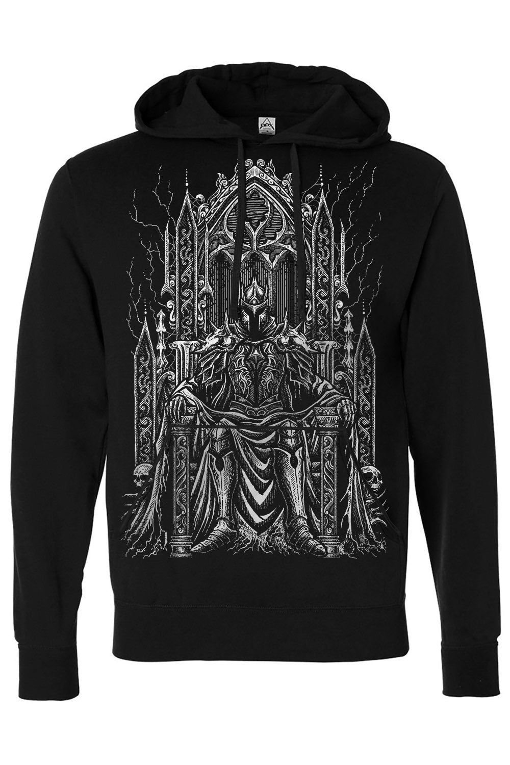 Medieval Knight Hoodie [Metallic Silver] – VampireFreaks
