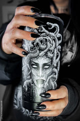 medusa coffee cup to go made of stainless steel