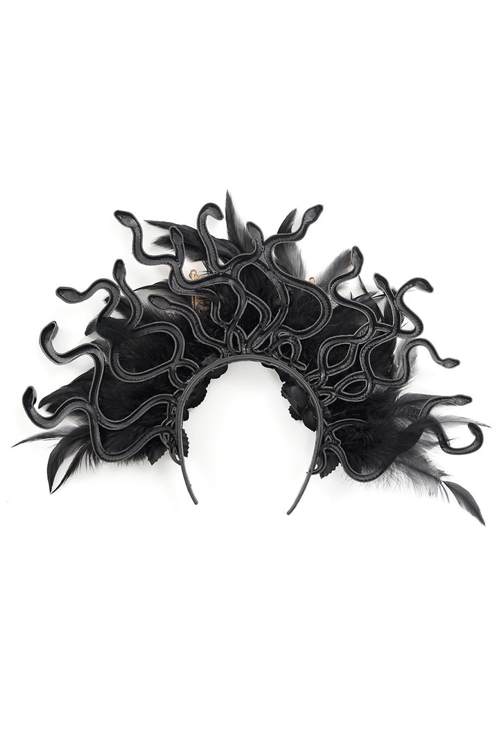 occult snake headband