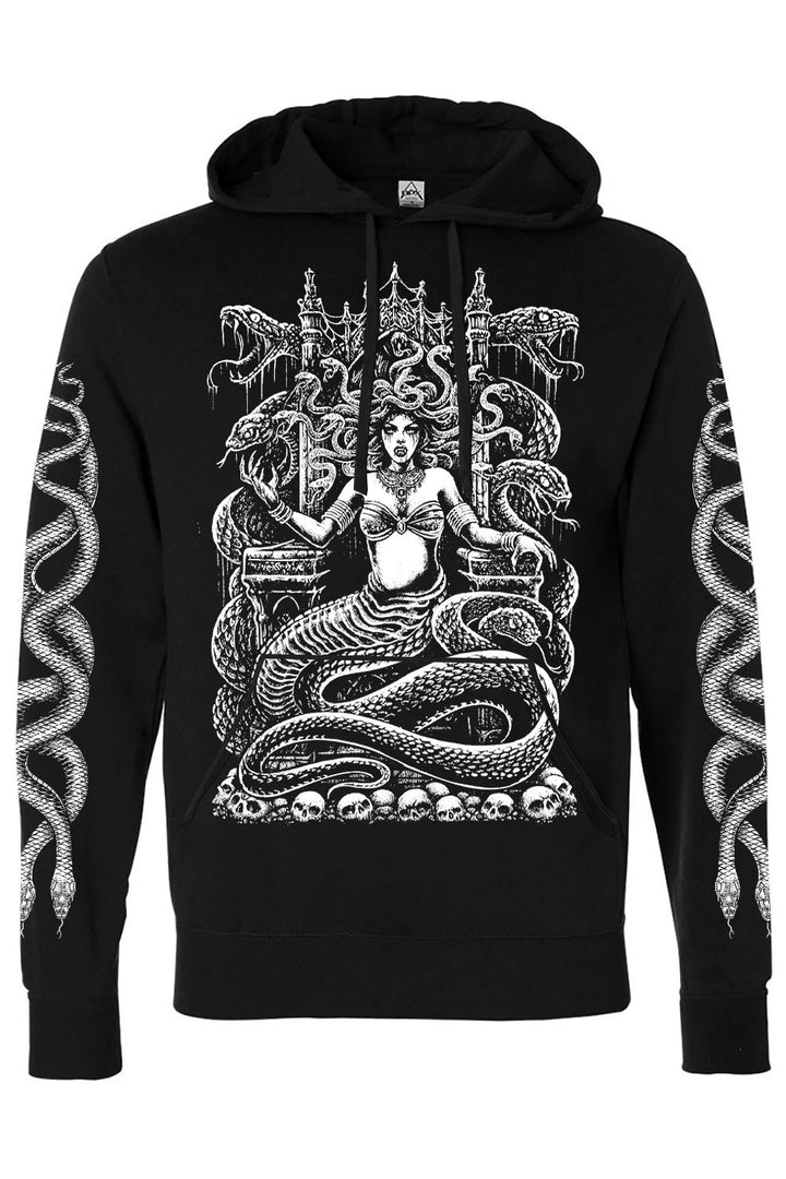 mens medusa hoodie jacket