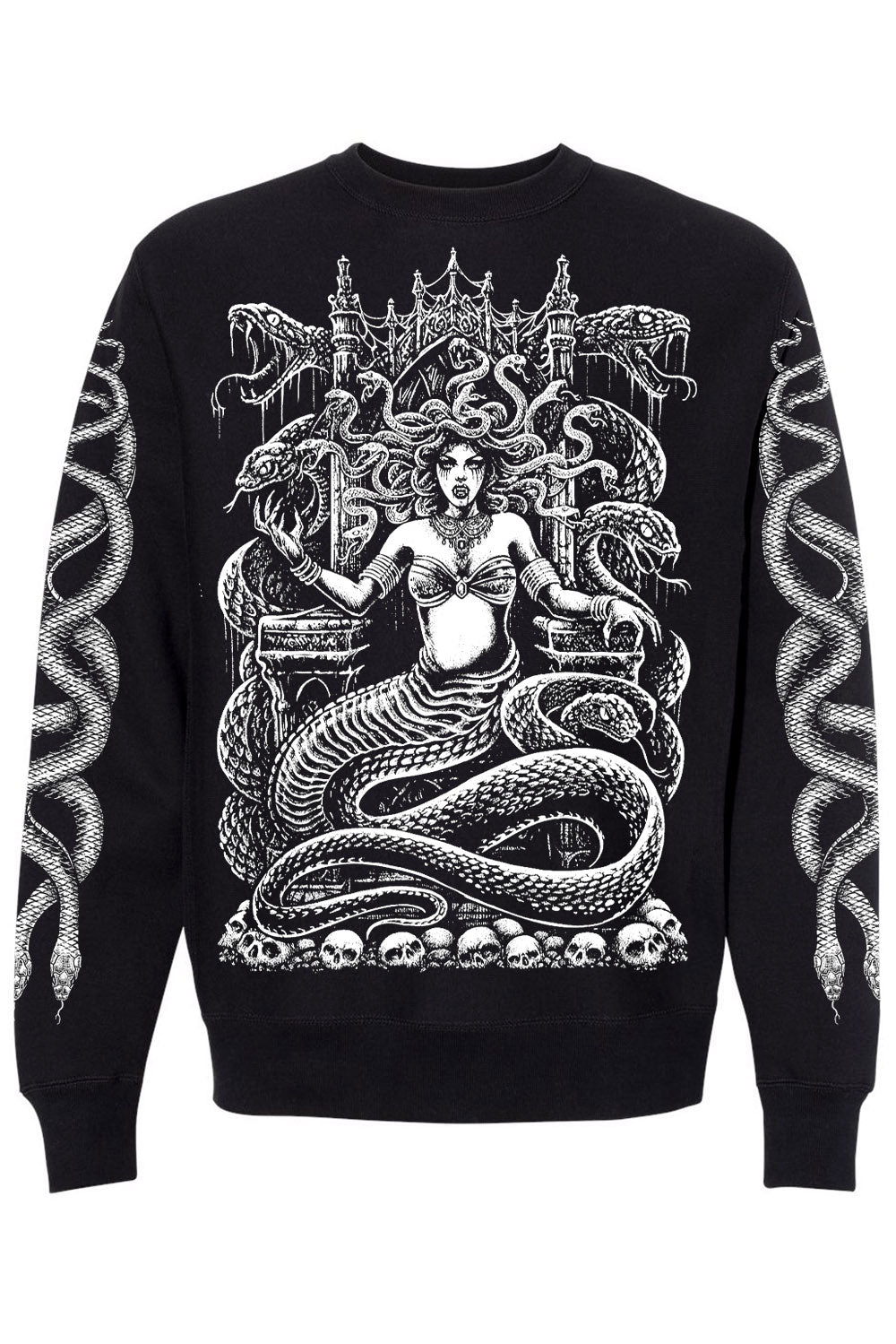 gothic medusa sweater