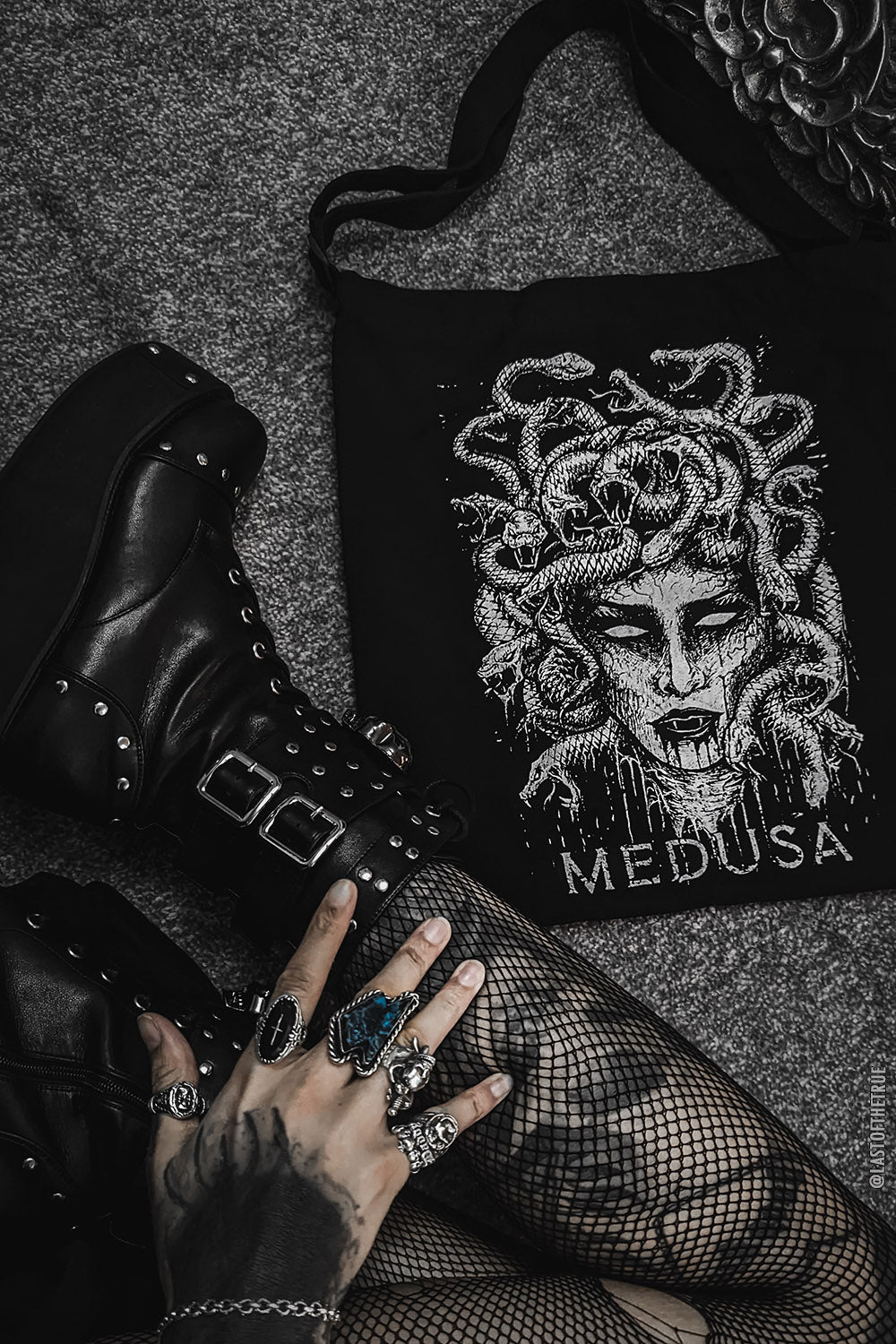 gothic tote bag