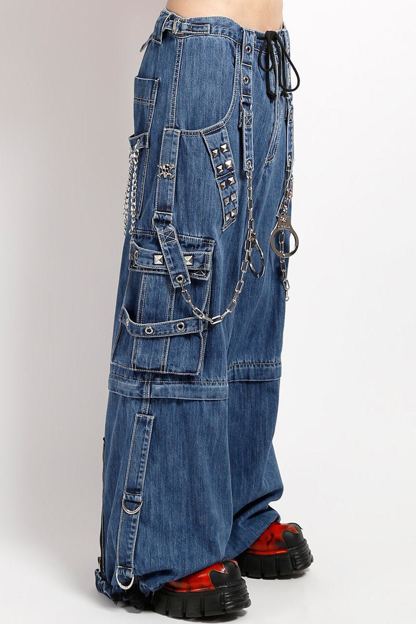 パンツ TRIPP NYC LOCK UP DENIM PANT STORM WASH Tripp NYC Lock Up Denim Pants [Storm Wash] – VampireFreaks