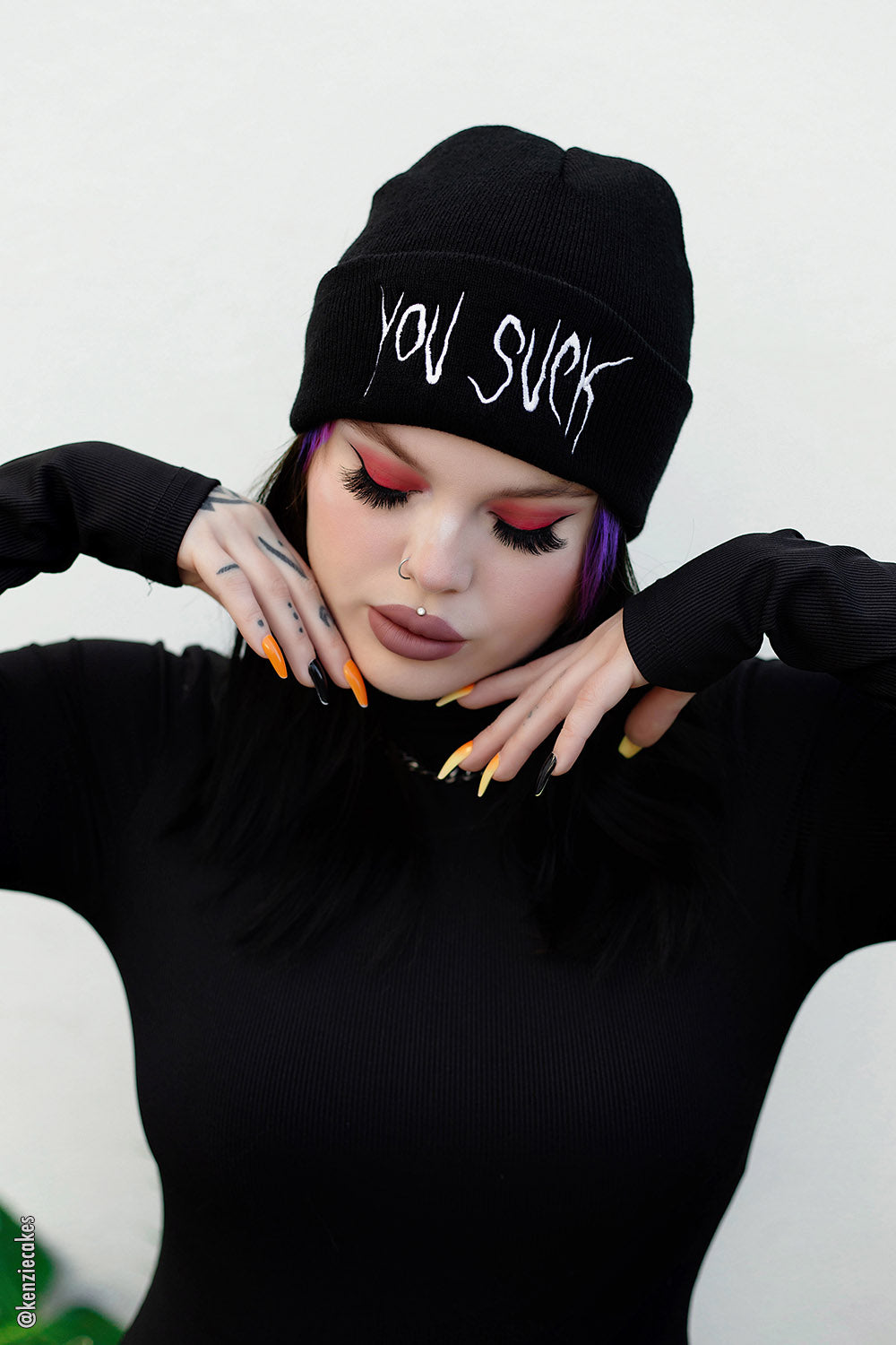 Eres un asco, gorro