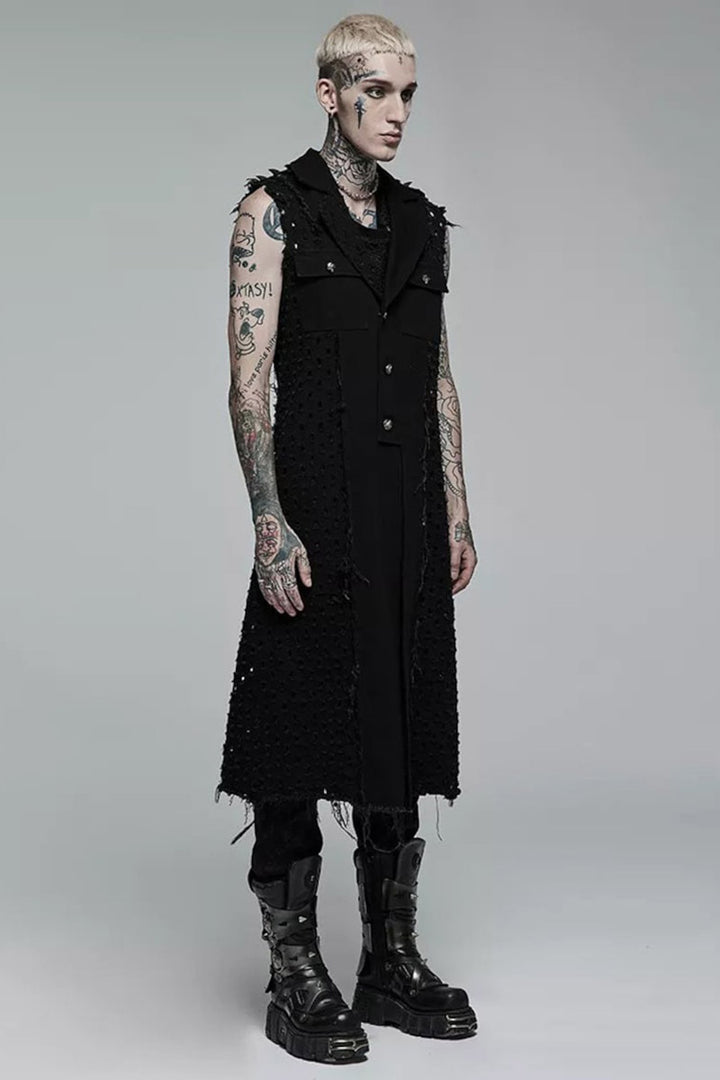 Shadowcast Spiked Trench Coat
