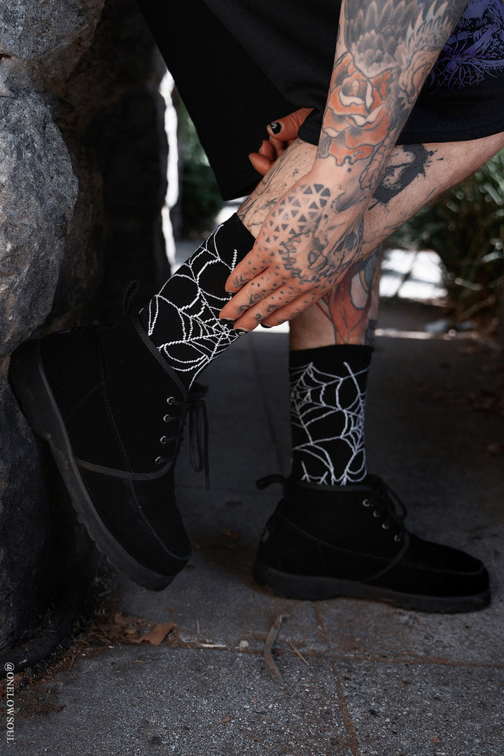mens grunge gothic socks 