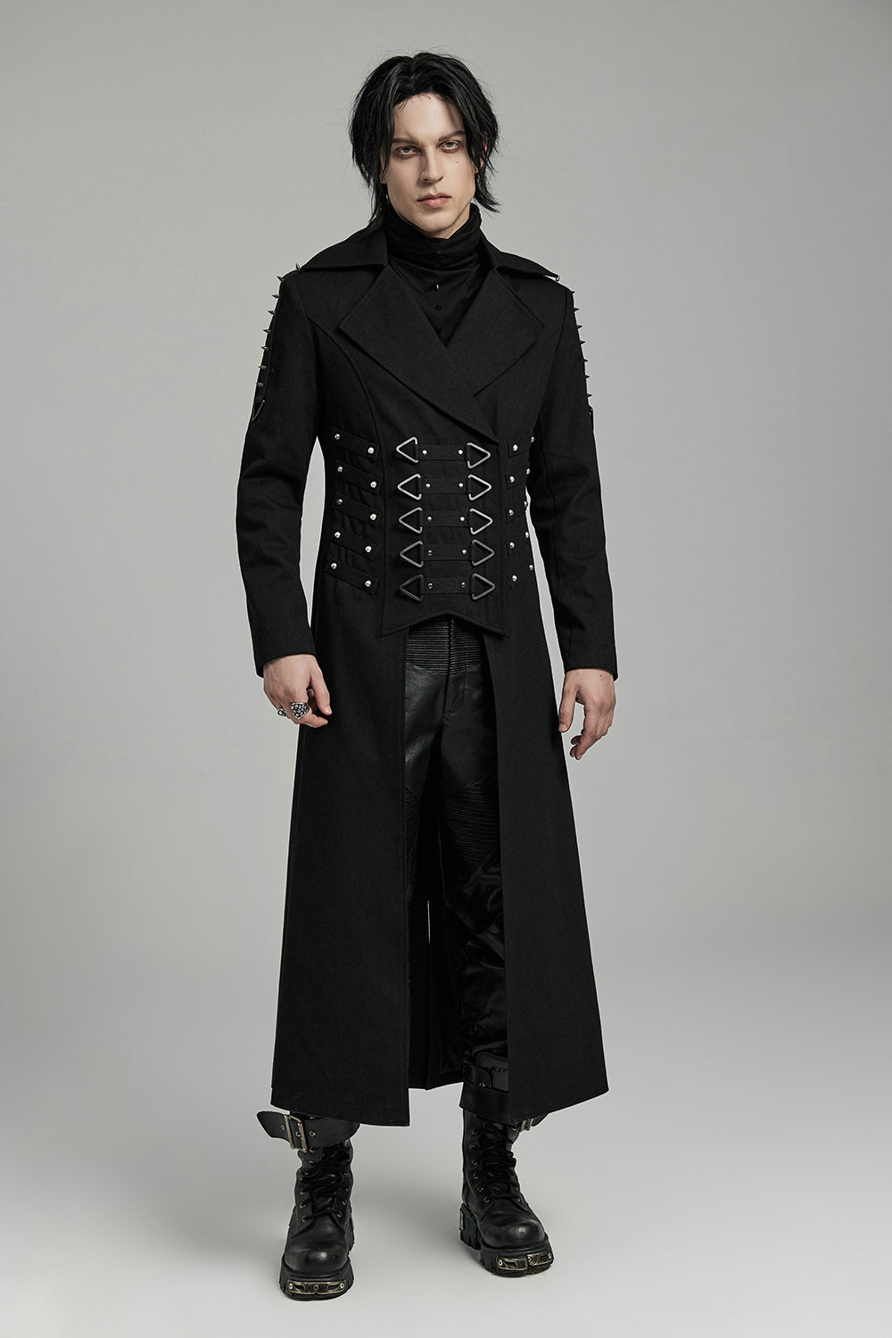 Rigor Mortis Spiked Trench Coat – VampireFreaks