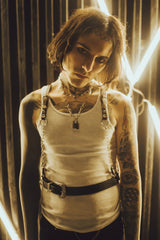 El arnés de cadena gótico occidental Sharpshooter 