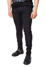 mens emo black denim jeans