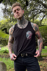 mens gothic muscle tee tank top