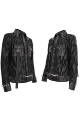 Pierced Leather Shacket