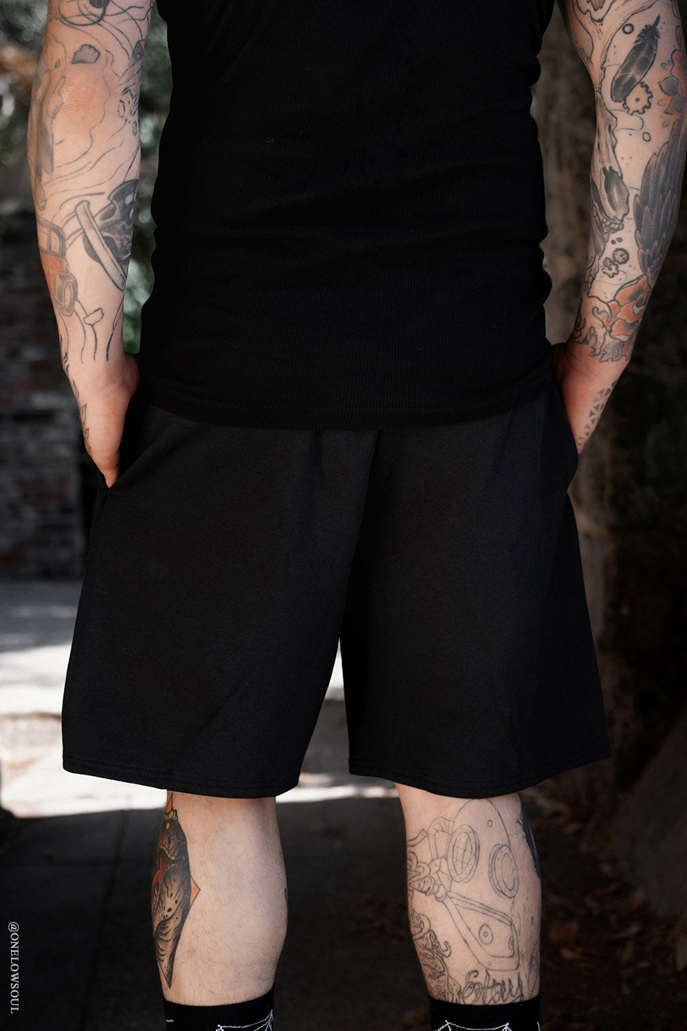 mens heavy metal gym shorts