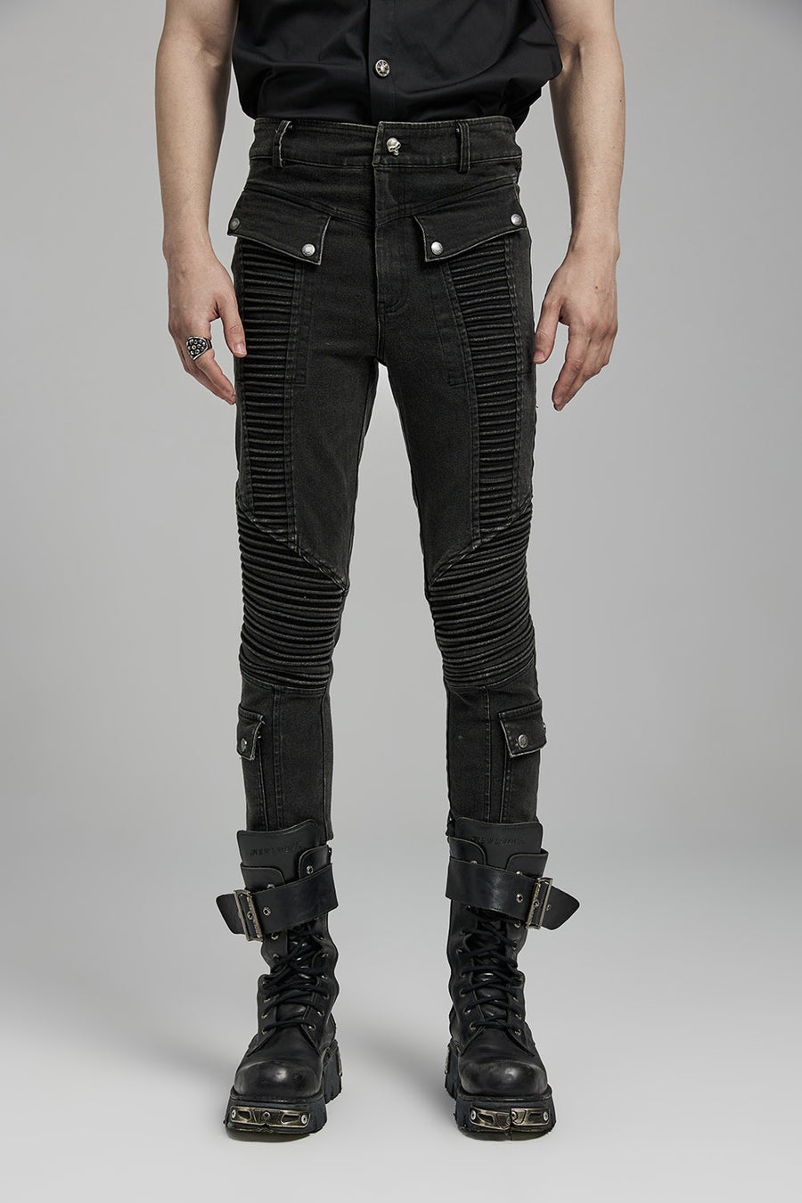 mens post apocalyptic skinny jeans