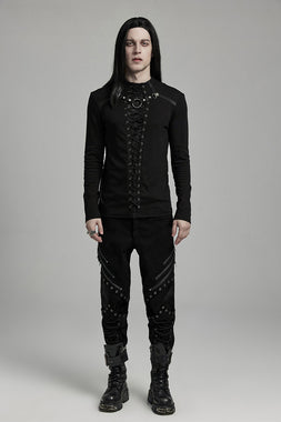 Dread Gothic Laced Up Shirt