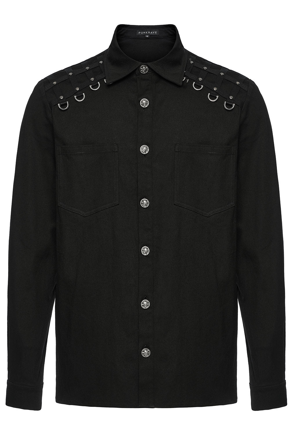 button down punk rock shirt