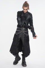 mens long sleeve gothic shirt