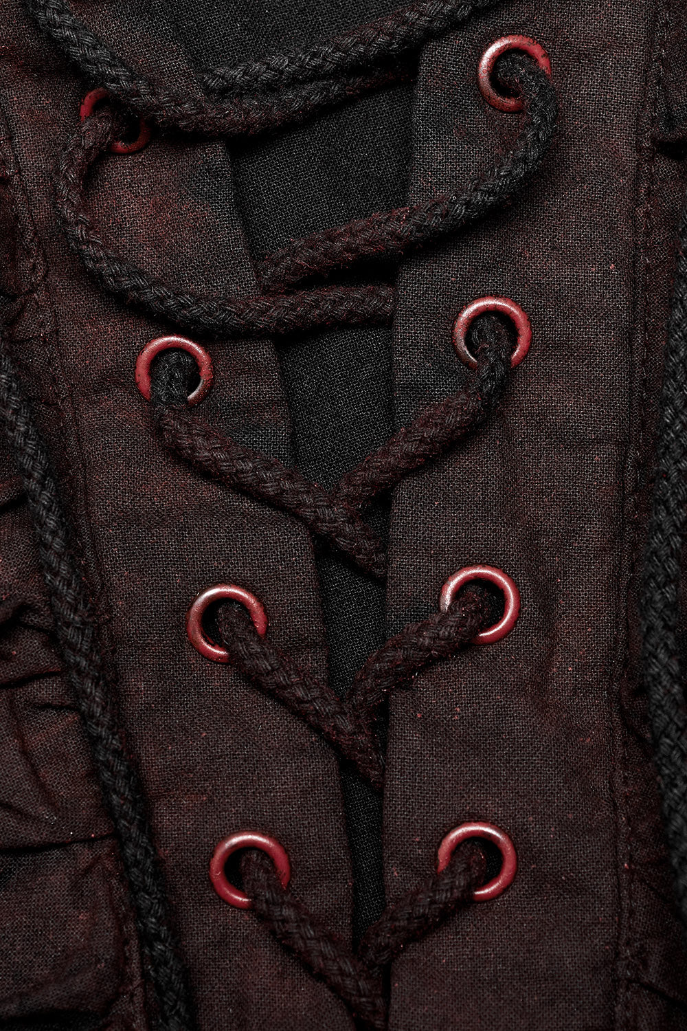 mens medieval eyelet shirt
