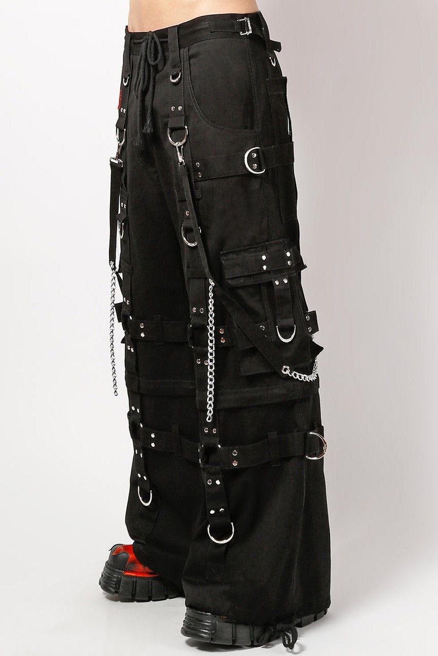 Tripp NYC Harness Dark Street Pants [BLACK]