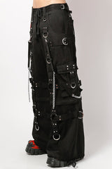 Tripp NYC Harness Dark Street Pants [BLACK]