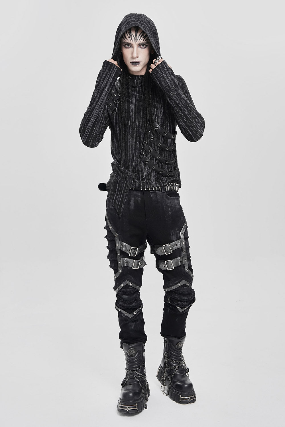 mens cybergoth shirt