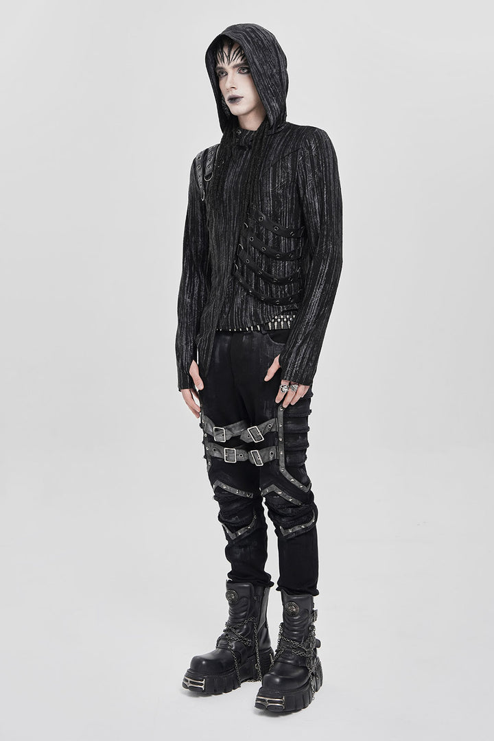 long sleeve mens cybergoth shirt