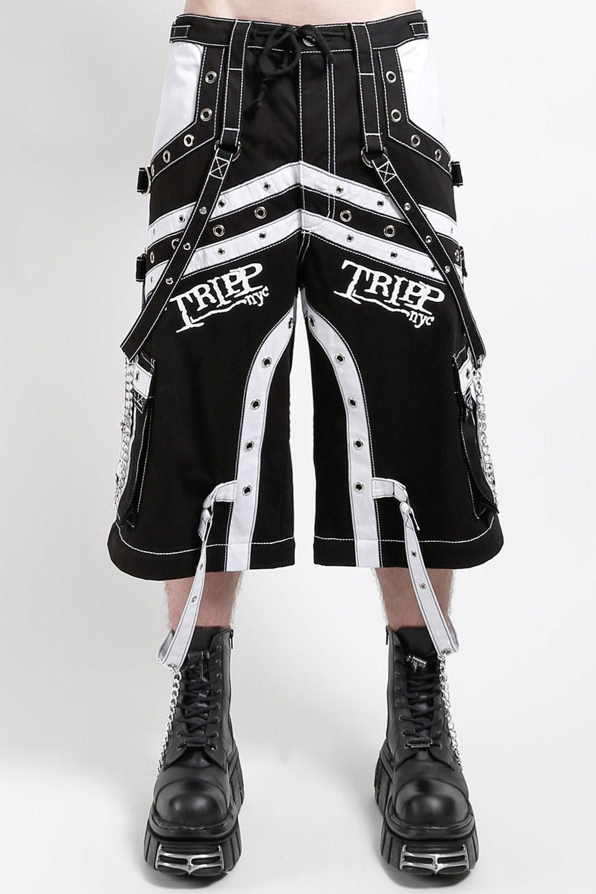 Tripp NYC Off Track Pants [BLACK/WHITE] – VampireFreaks