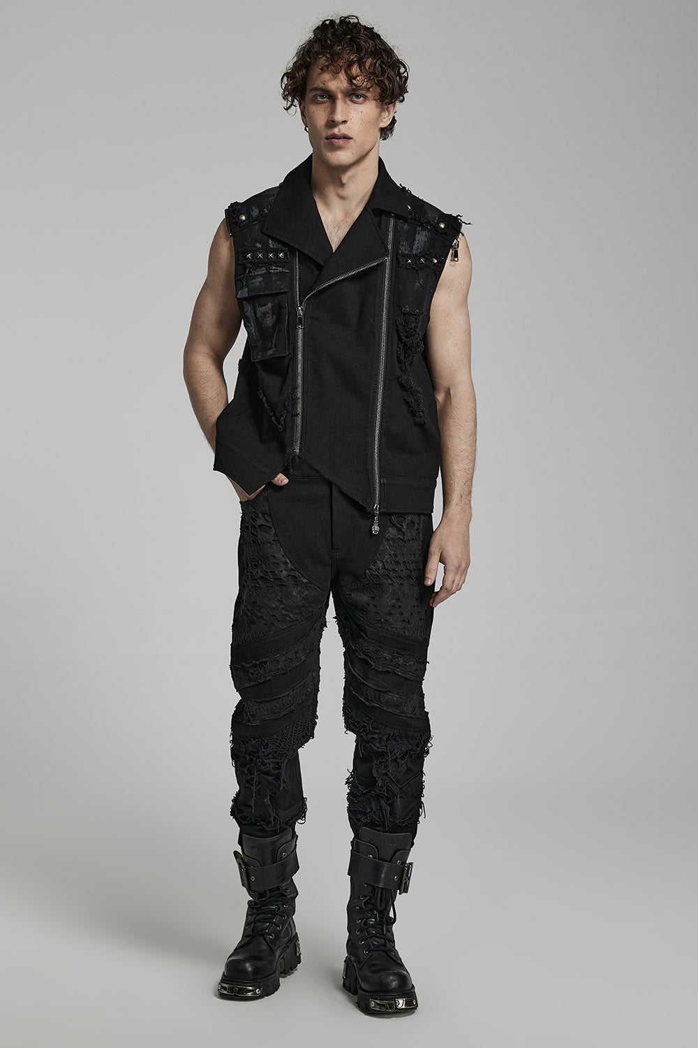 Unholy War Distressed Pants