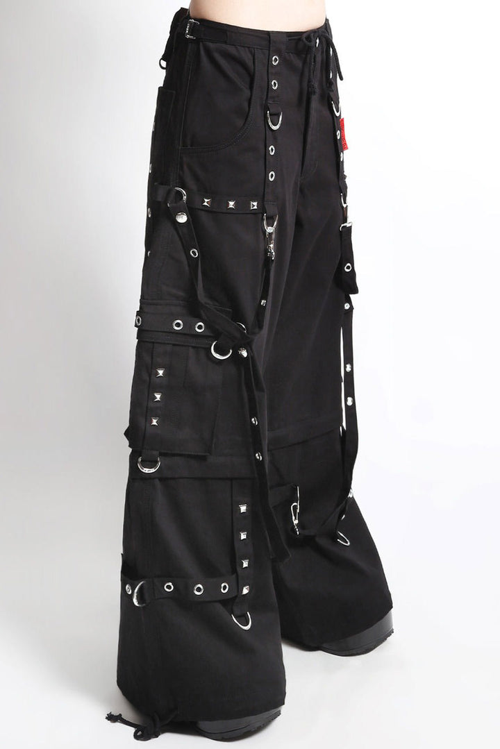 mall goth black denim cargo tripp NYC pants