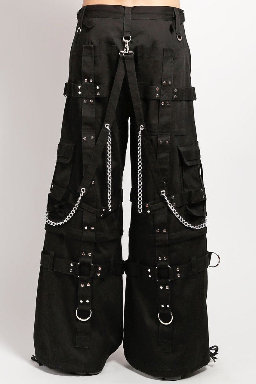 Tripp NYC Harness Dark Street Pants [BLACK]