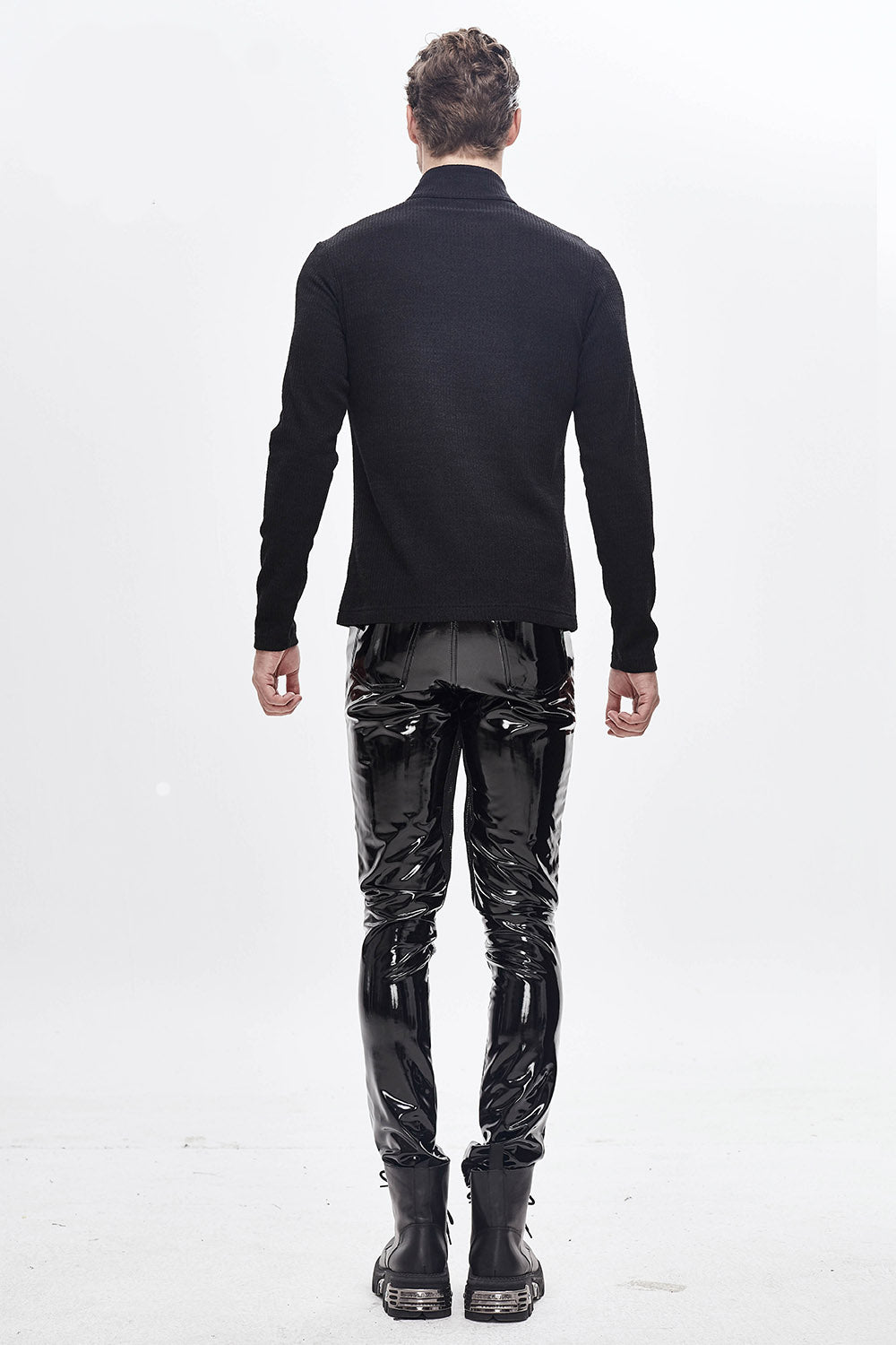leather skinny jeans for men