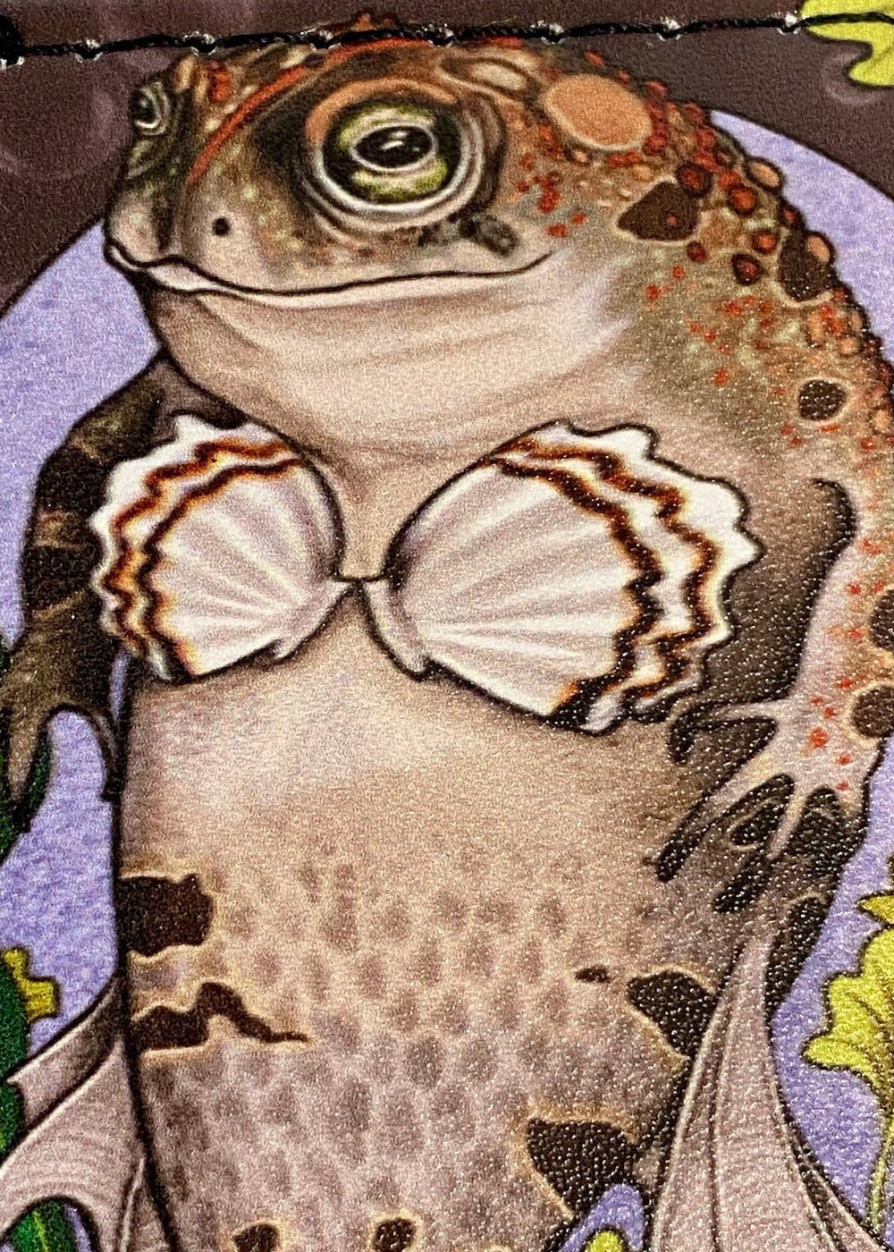 mermaid toad cute wallet