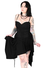 black corset top