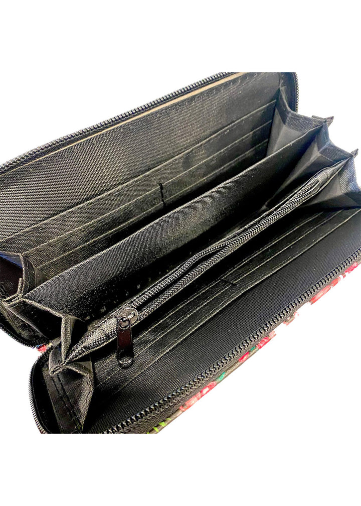 dark fantasy wallet with coin purse