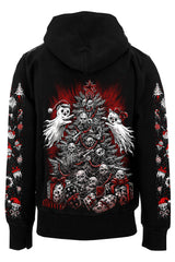 xmas cotton gothic hoodie