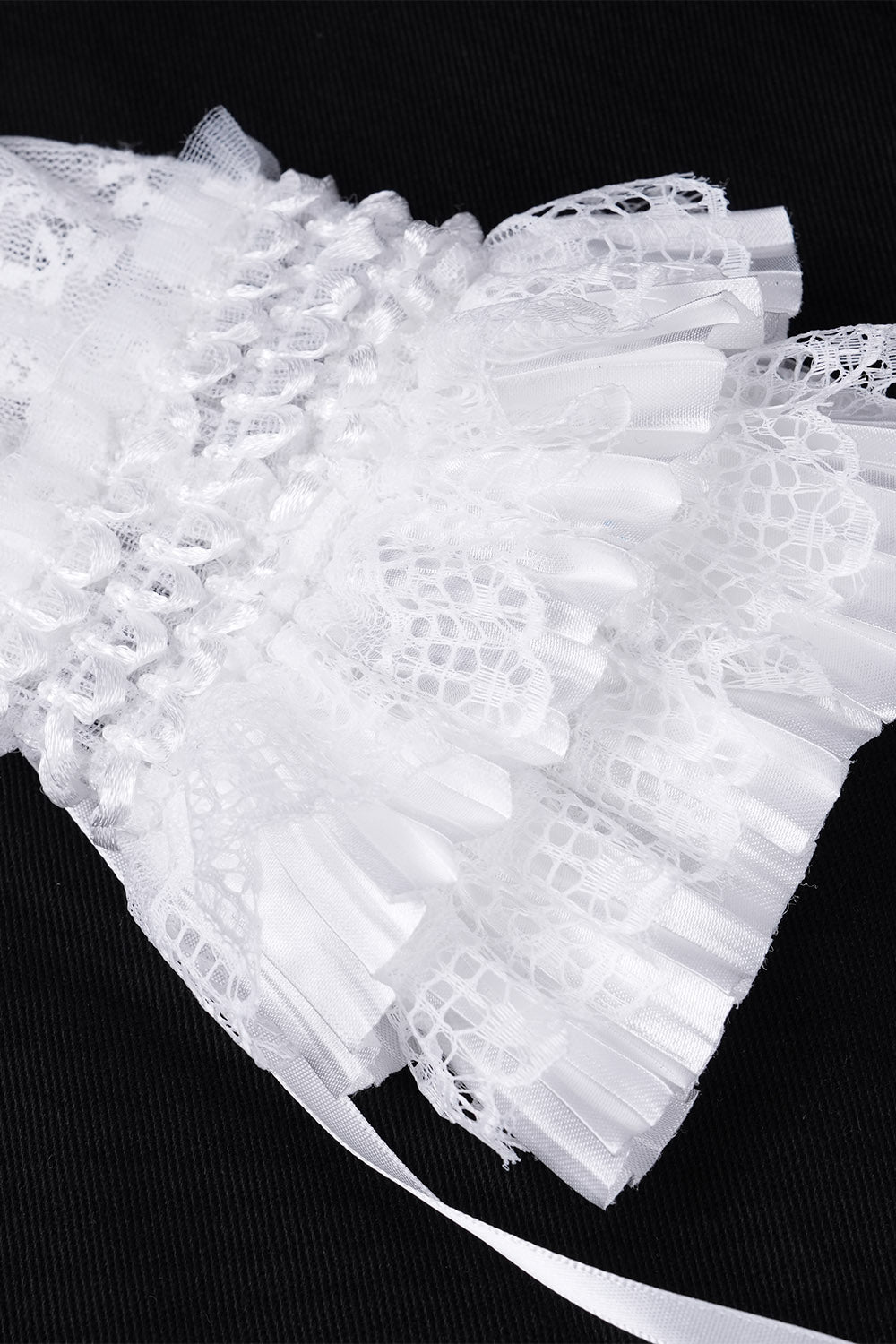 lace embroidered gothic lolita gloves 