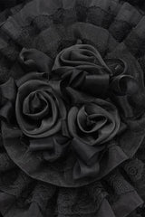 floral rose hat by devil fashion