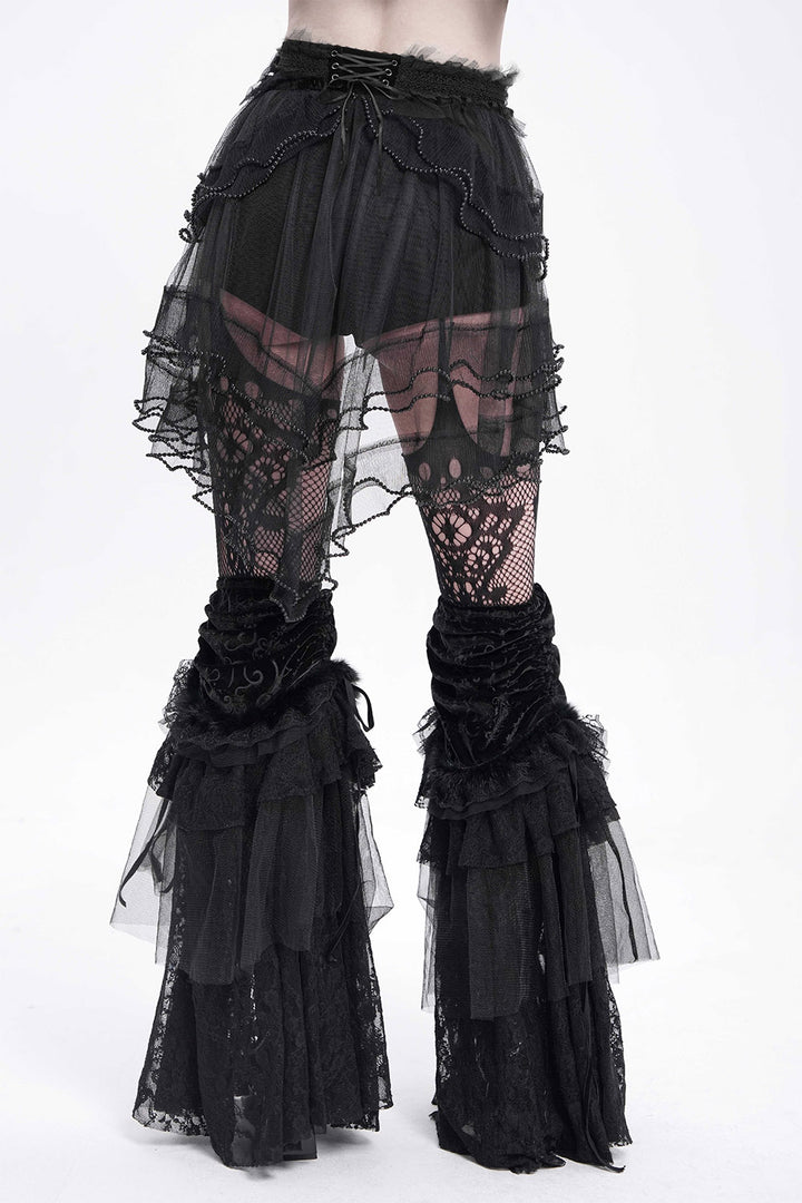 vampire goth shorts by devil fashion