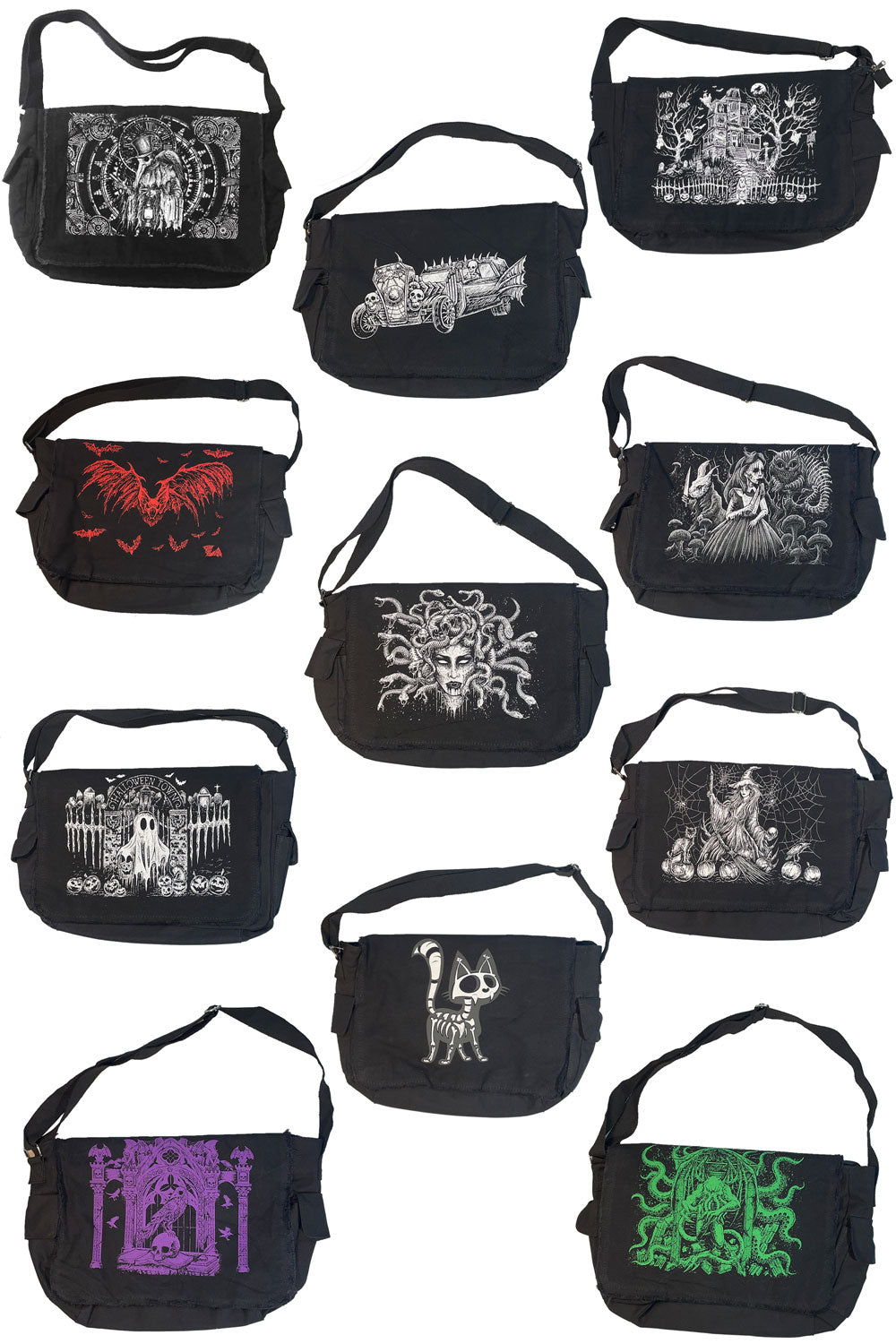 VampireFreaks Messenger Bag [Multiple Designs Available]