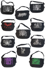 gothic messenger bag