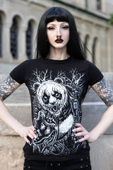 Heavy Metal Panda printed tshirt from VampireFreak