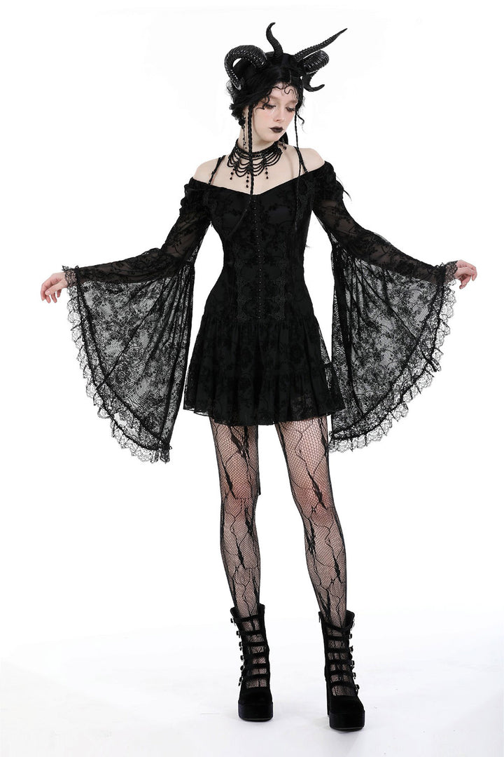little black gothic dress