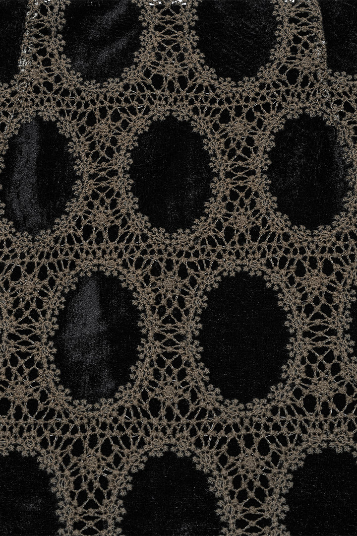 brown and black whimsigoth skirt 