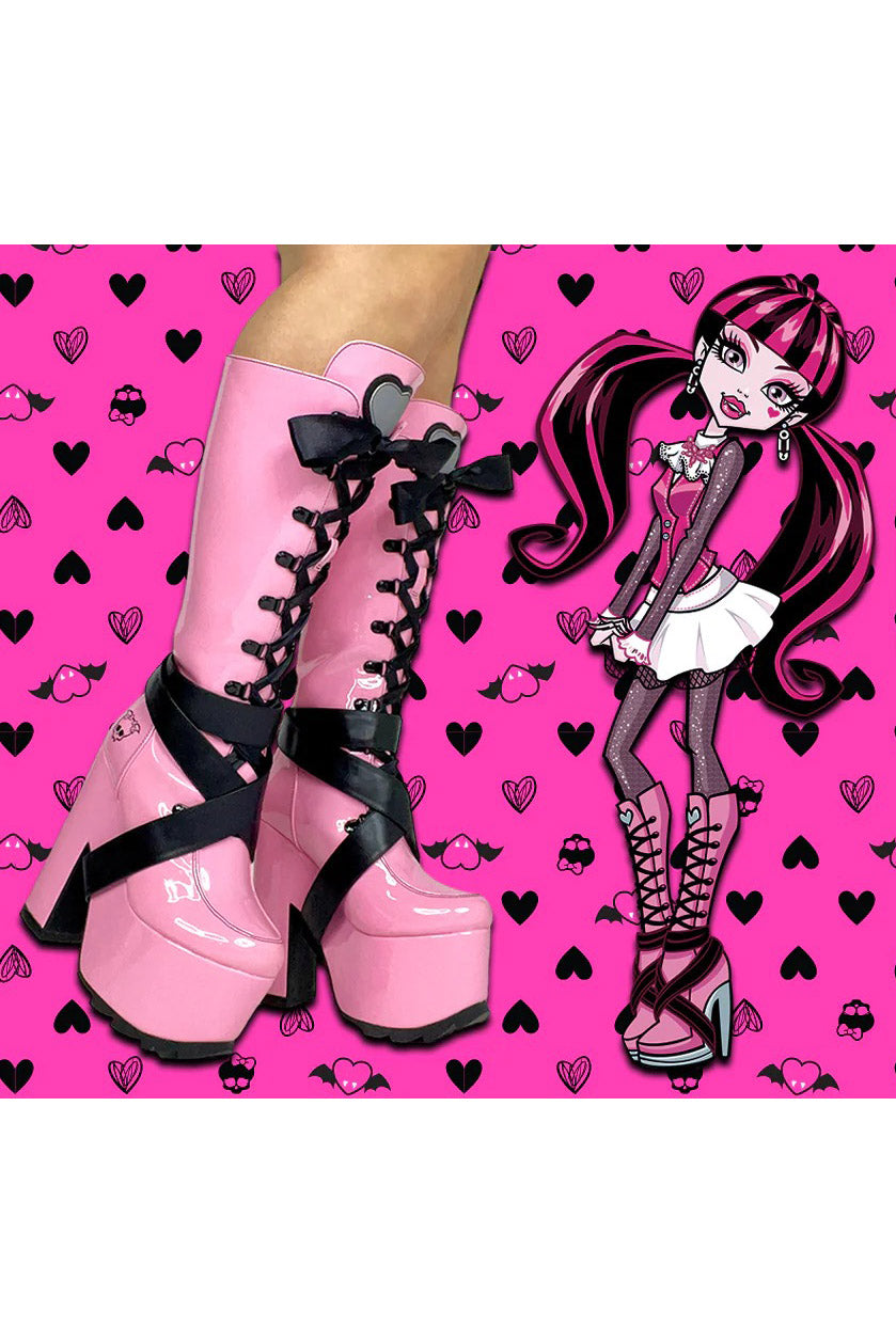 Monster High Vamp Platforms [PINK/BLACK]
