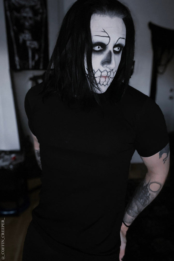 mens gothic monster shirt