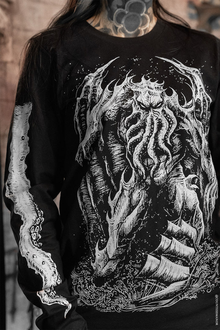 long sleeve tentacle t-shirt 
