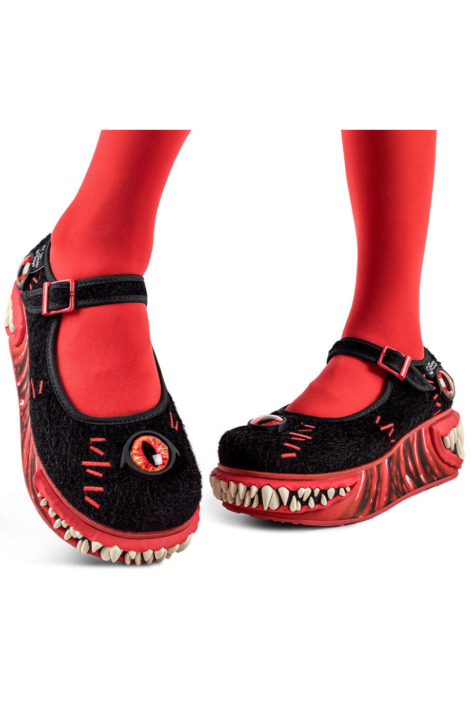 horror halloween mary jane platform shoes